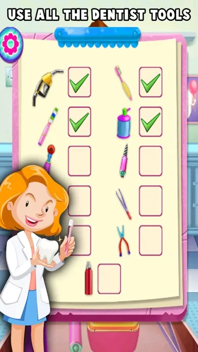 ภาพหน้าจอของ Crazy Dentist Clinic For Kids