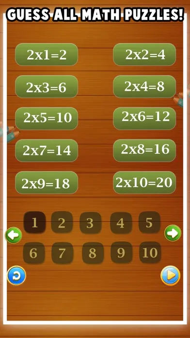 Скриншоты EduLand Maths Trainer - Multiplication For Kids