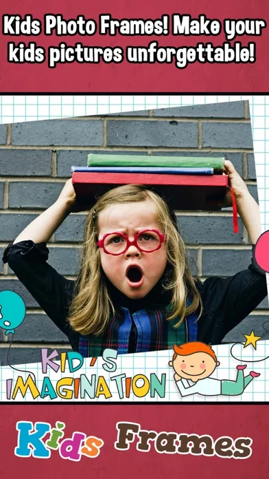 Capturas de tela do Kids Photo Frames Editor & Photo Collage