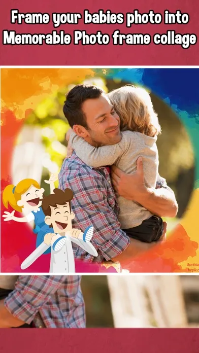Capturas de tela do Kids Photo Frames Editor & Photo Collage