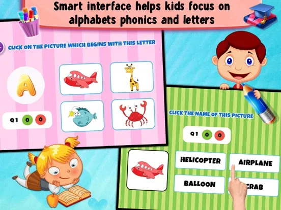Zrzuty ekranu EduLand - Preschool Kids Learn English ABC Phonics iPad 