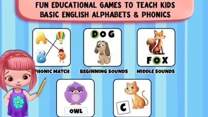 Zrzuty ekranu EduLand - Preschool Kids Learn English ABC Phonics