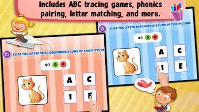 Zrzuty ekranu EduLand - Preschool Kids Learn English ABC Phonics