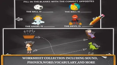 Ảnh chụp màn hình của Kids Opposites Learning Games