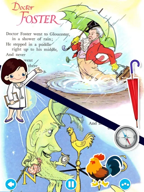 Ảnh chụp màn hình của Famous Rhymes, Songs & Stories iPad 