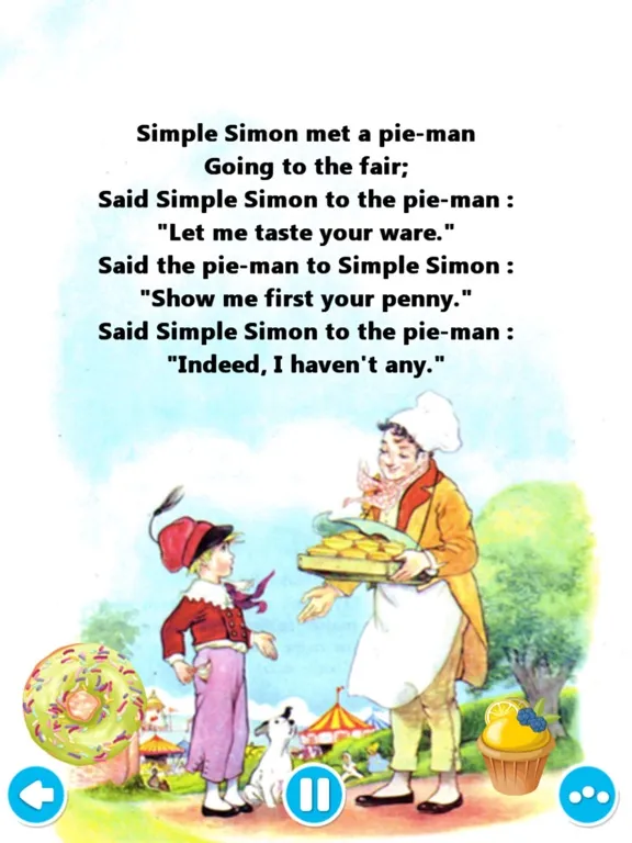 Ảnh chụp màn hình của Famous Rhymes, Songs & Stories iPad 