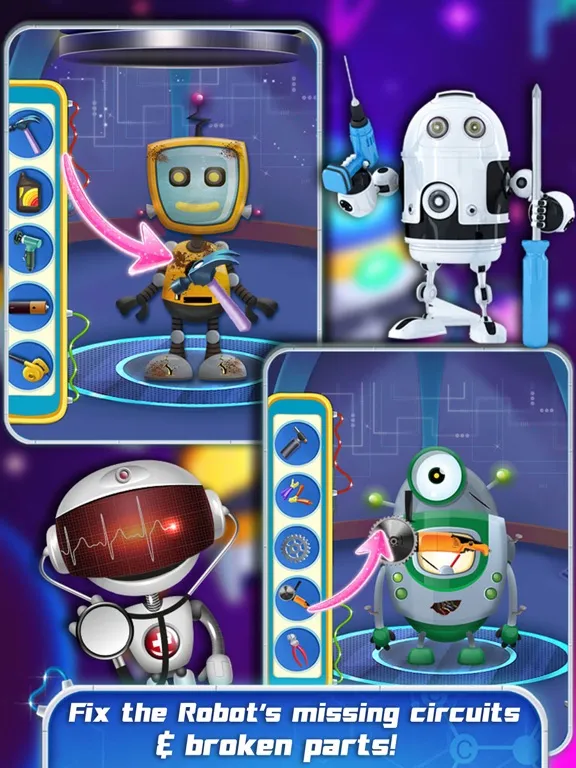 Captures d'écran de Robo Labs - Super Scientist iPad 