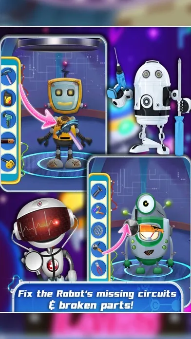 Captures d'écran de Robo Labs - Super Scientist