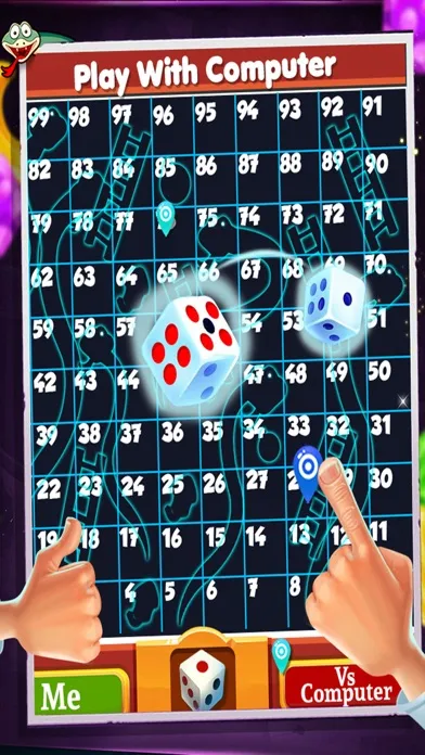 Capturas de tela do Snakes & Ladders - Glow & Neon