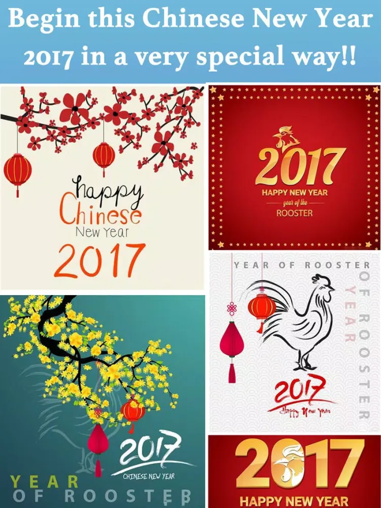 Ảnh chụp màn hình của Happy Chinese New Year 2017! Rooster Cards iPad 