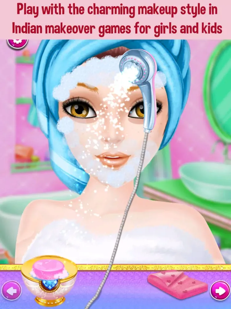 Zrzuty ekranu Indian Fashion Doll Makeover Salon iPad 