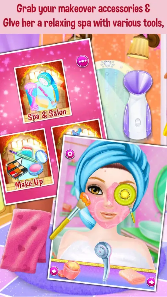 Zrzuty ekranu Indian Fashion Doll Makeover Salon