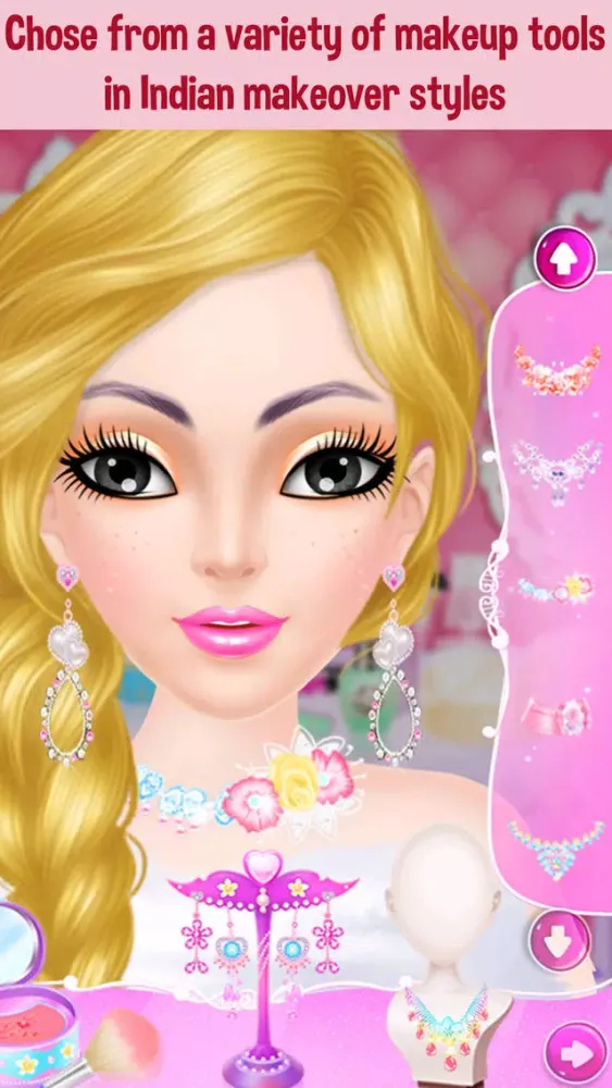 Zrzuty ekranu Indian Fashion Doll Makeover Salon