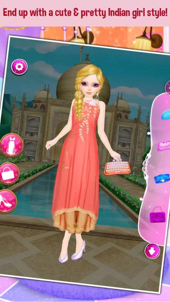 Zrzuty ekranu Indian Fashion Doll Makeover Salon