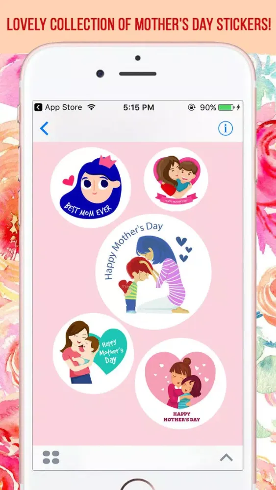 Mother's Day Stickers Pack应用截图