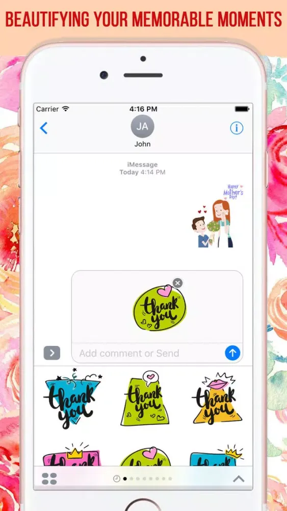 Mother's Day Stickers Pack应用截图