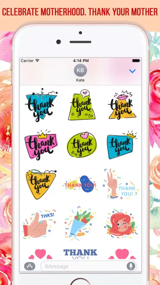 Mother's Day Stickers Pack应用截图