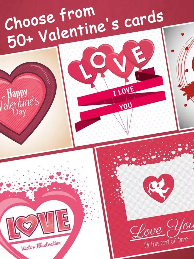 Happy Valentine's Day 2017 Cards Free iPad  स्क्रीनशॉट