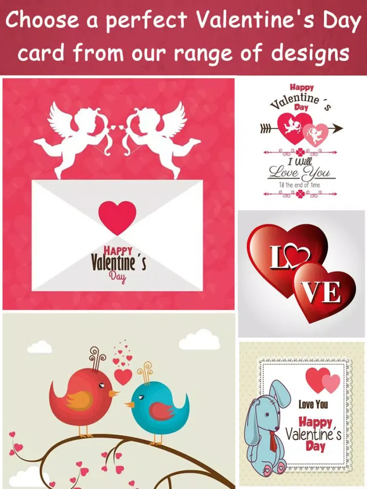 Happy Valentine's Day 2017 Cards Free iPad  स्क्रीनशॉट