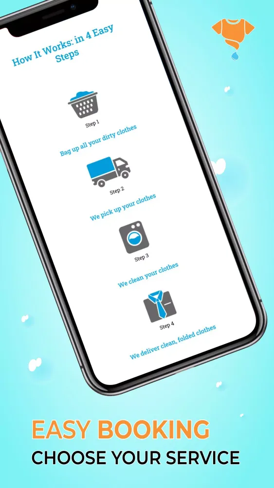 Capturas de tela do DhobiLite Dry Clean & Laundry