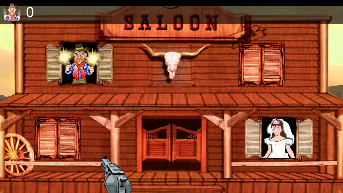 Captures d'écran de SaloonShoot - Fast Annoying Addictive