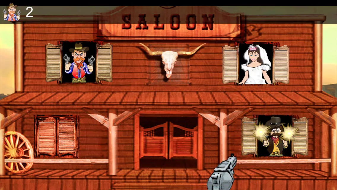 Captures d'écran de SaloonShoot - Fast Annoying Addictive