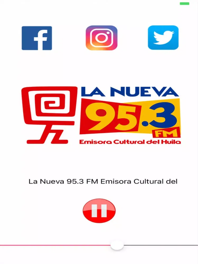 Emisora Cultural del Huila iPad  Ekran Görüntüleri