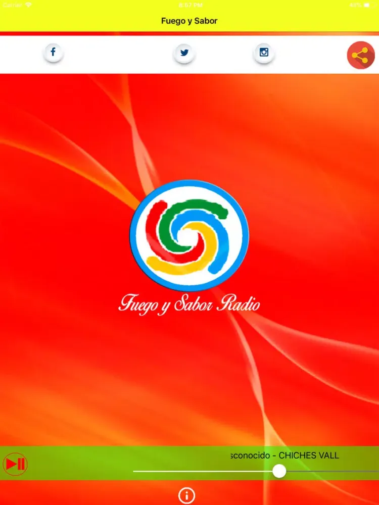 Fuego y Sabor iPad  स्क्रीनशॉट