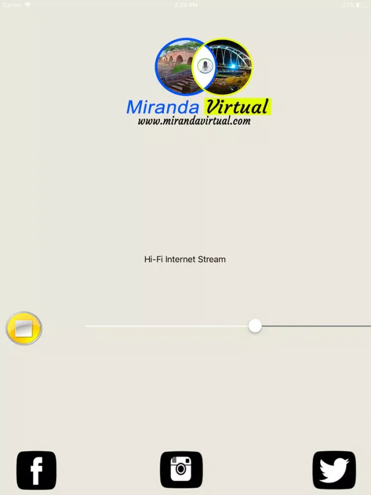 Captures d'écran de Miranda Virtual iPad 