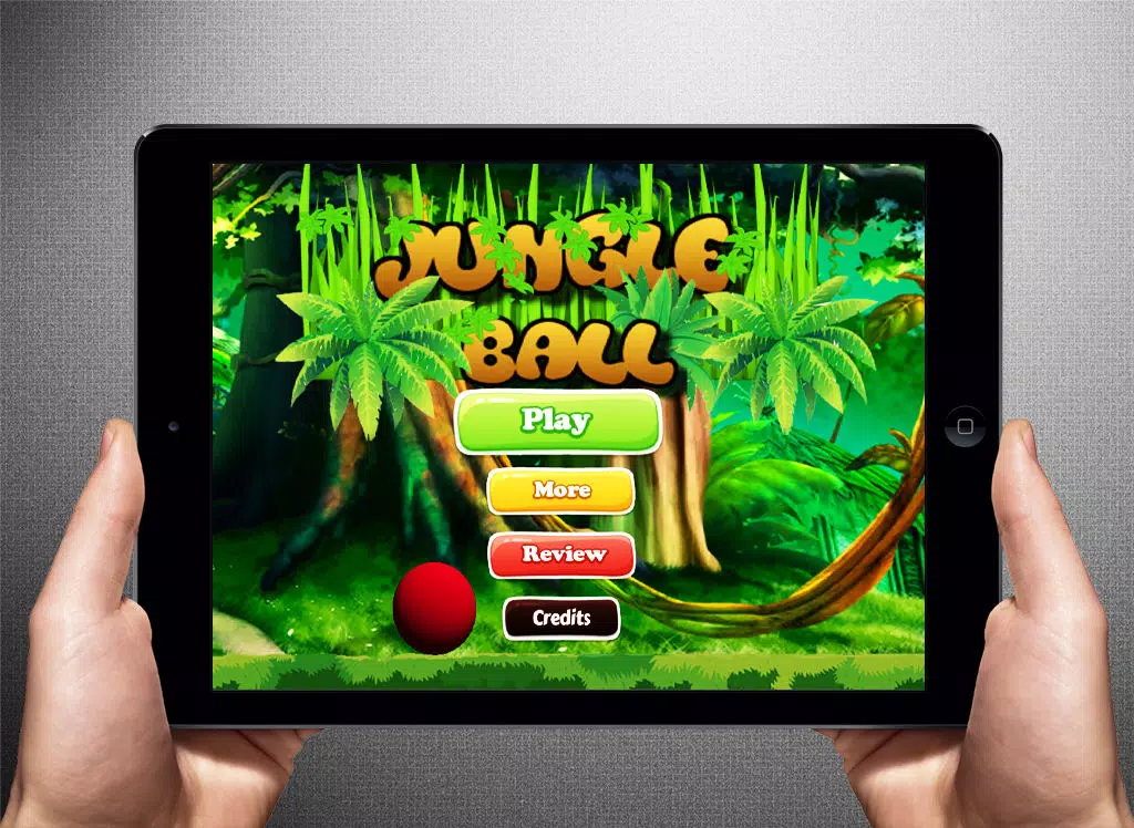 Ảnh chụp màn hình của Jungle Ball Lite: Tilt & Draw iPad 