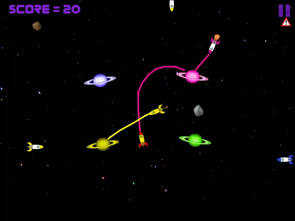 Tangkapan skrin Rocket Riot: Traffic Control iPad 