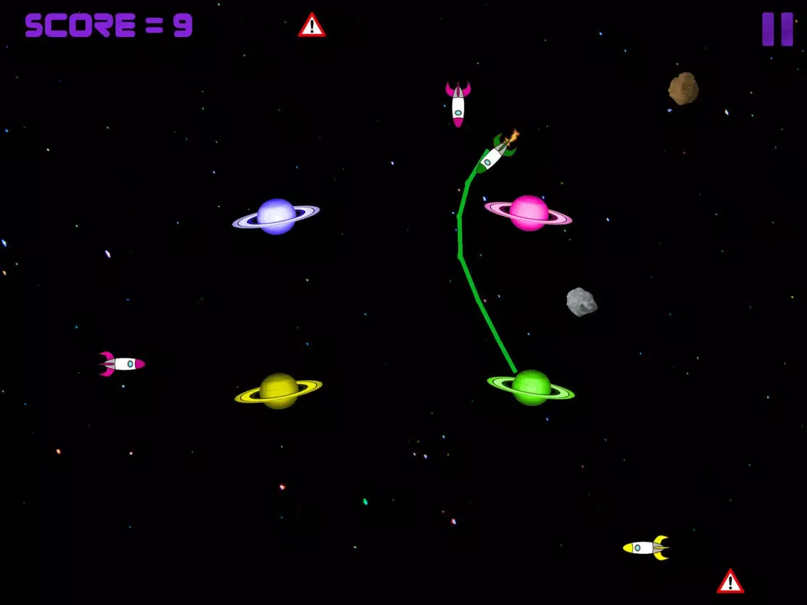Tangkapan skrin Rocket Riot: Traffic Control iPad 