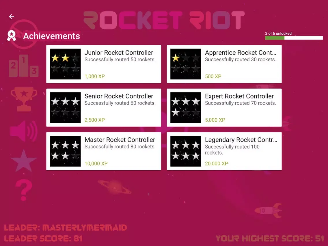 Tangkapan skrin Rocket Riot: Traffic Control iPad 