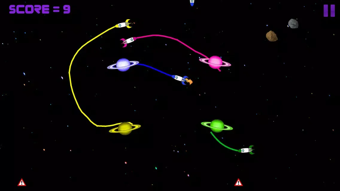 Tangkapan skrin Rocket Riot: Traffic Control