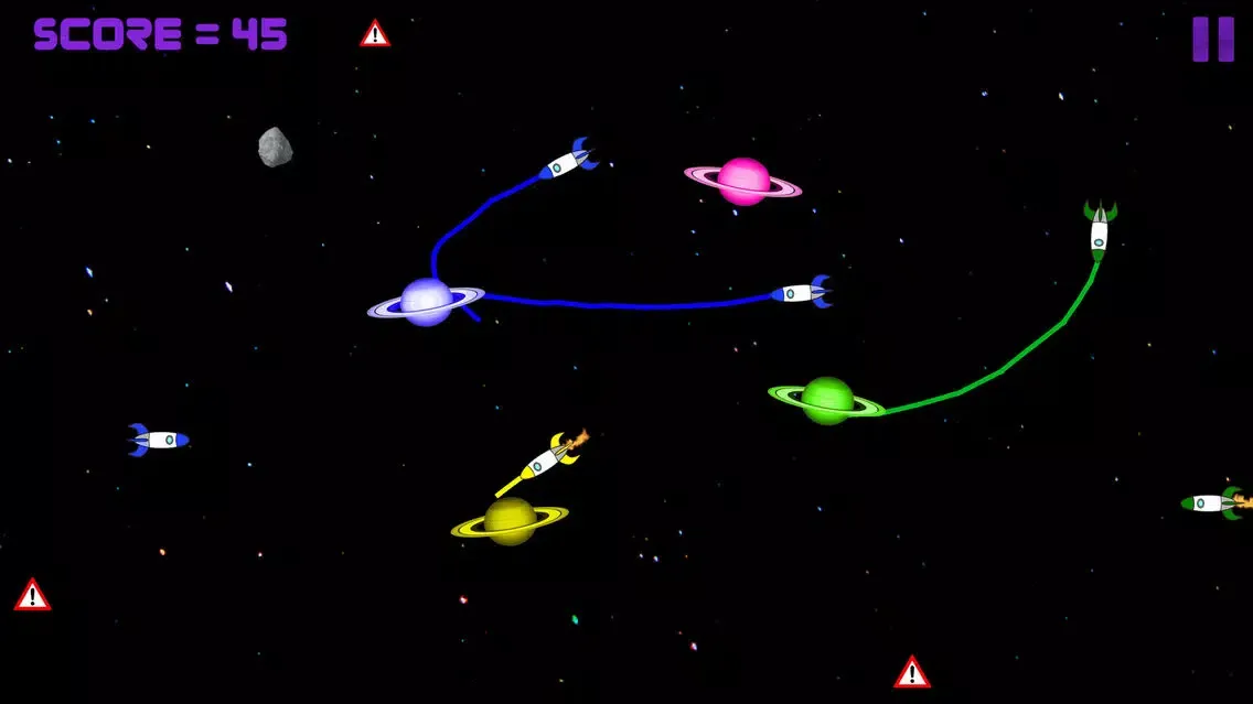 Tangkapan skrin Rocket Riot: Traffic Control