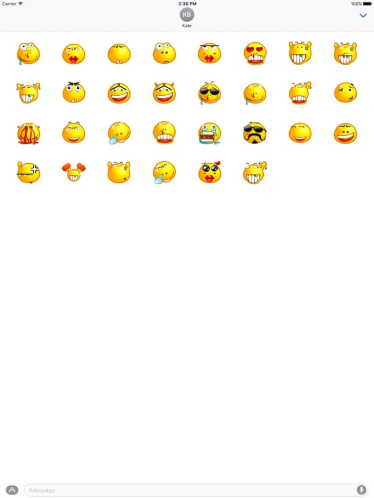 Capturas de pantalla de 30 shades of Vozer - POPO Emotion iPad 