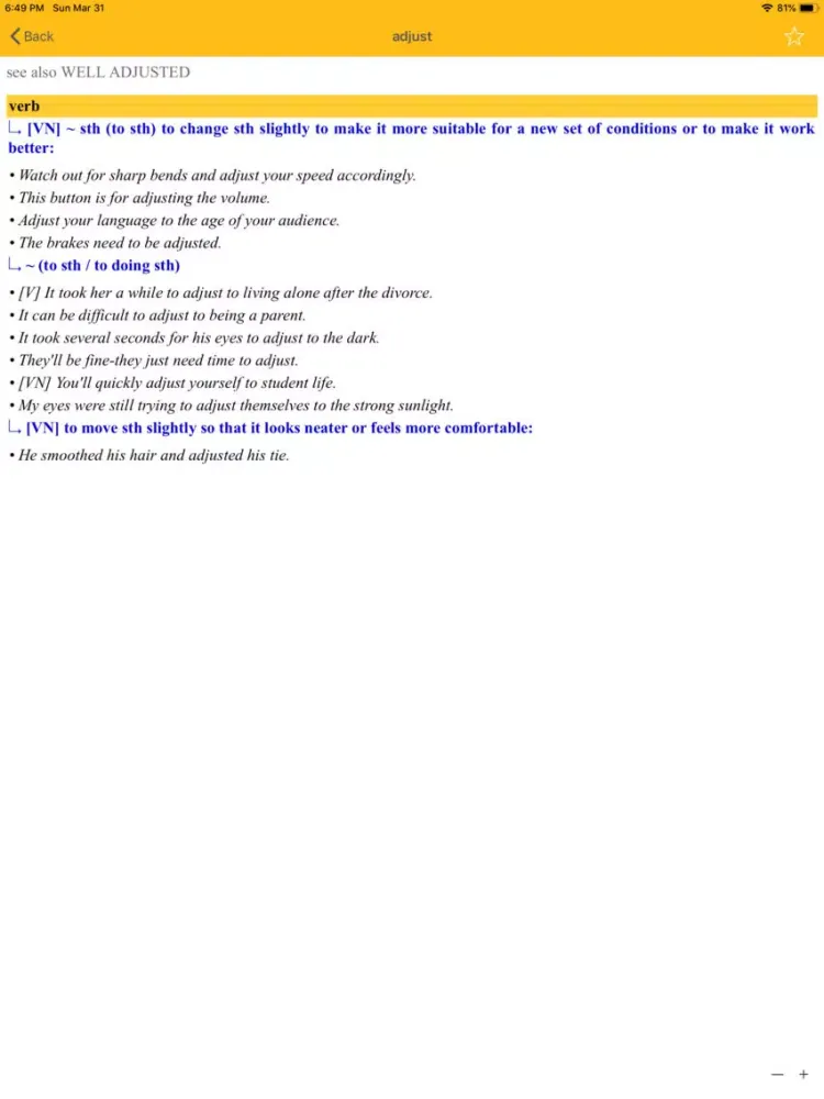 صور Advanced English Dictionary #1 iPad 