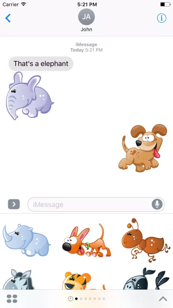 صور Cute Animals Sticker - DHS Pack 01