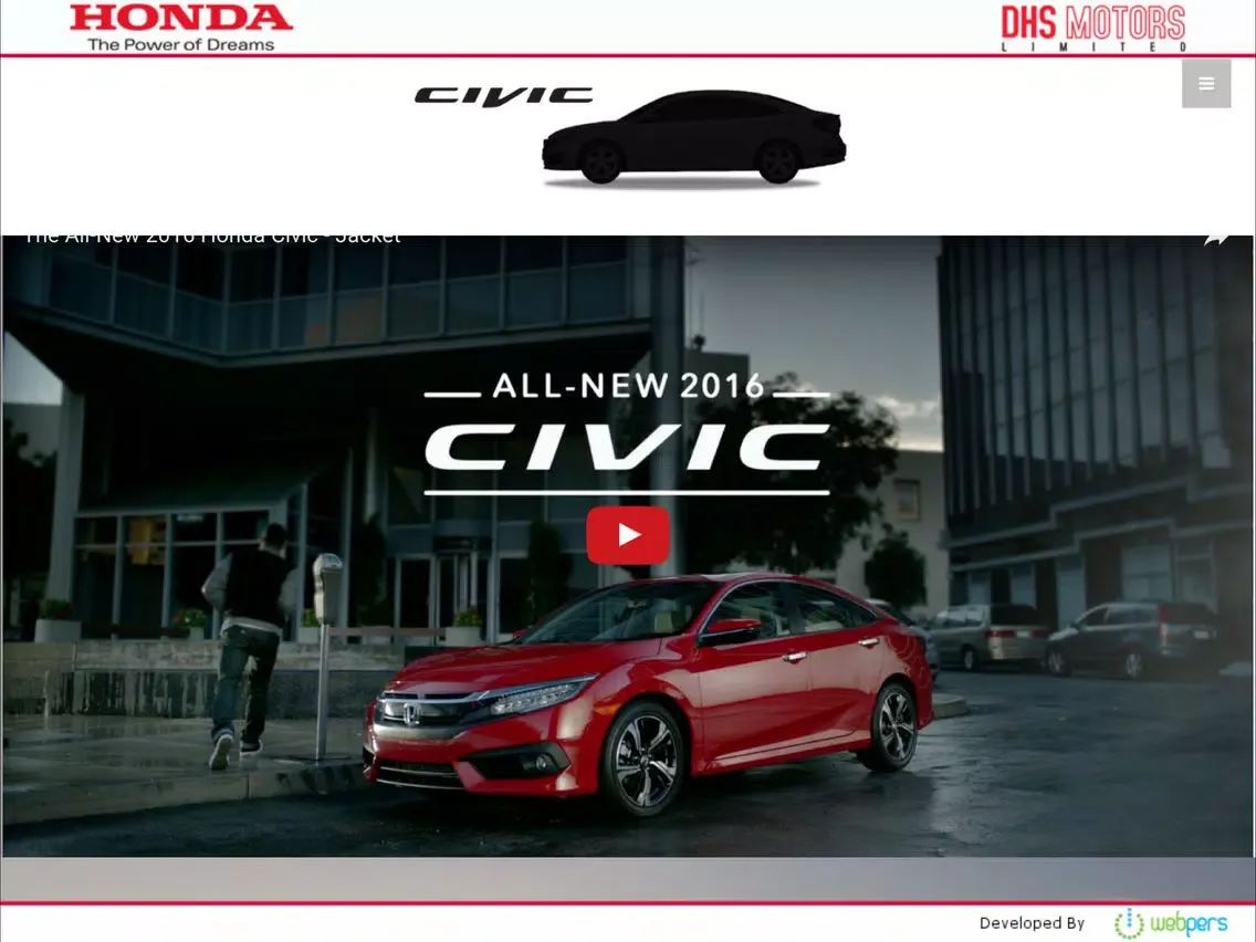 DHS Motors Honda Bangladesh iPad  স্ক্রিনশট