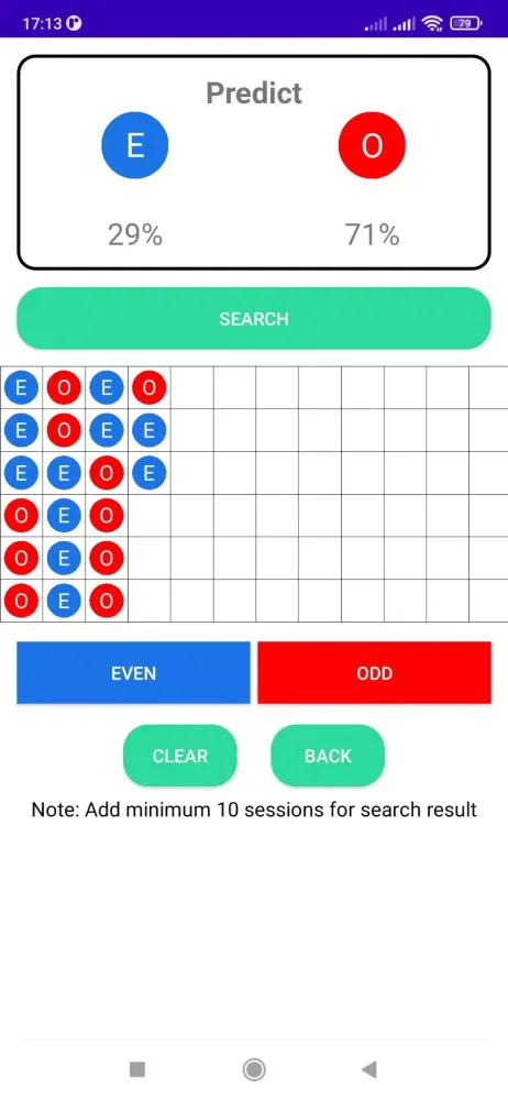 تصاویر Even Odd Predict Tool