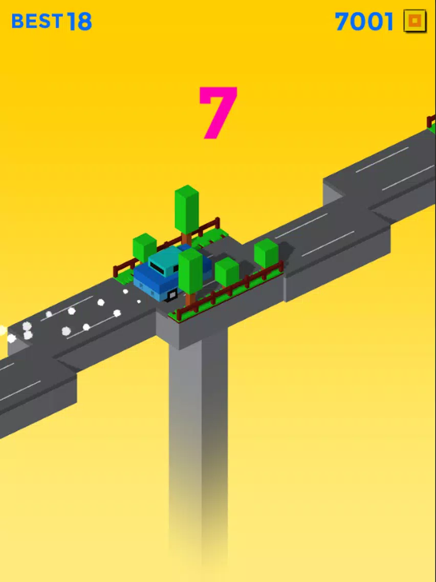 Ảnh chụp màn hình của Endless Bridge Car iPad 