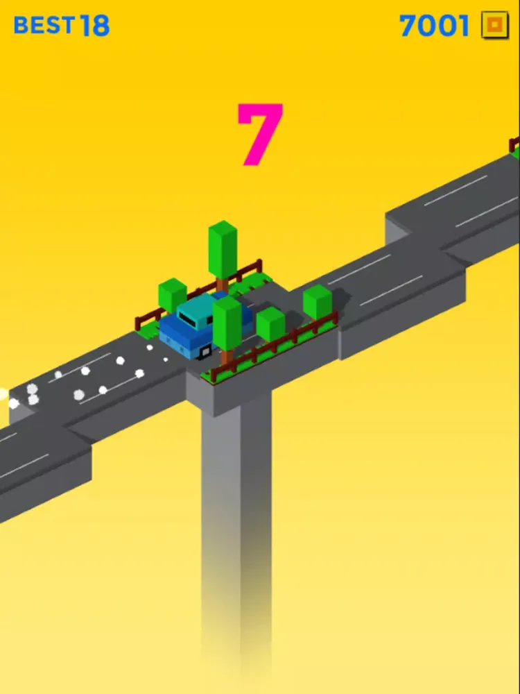 Tangkapan layar Endless Bridge Car iPad 