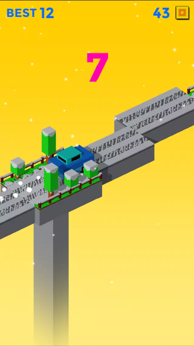 Ảnh chụp màn hình của Endless Bridge Car