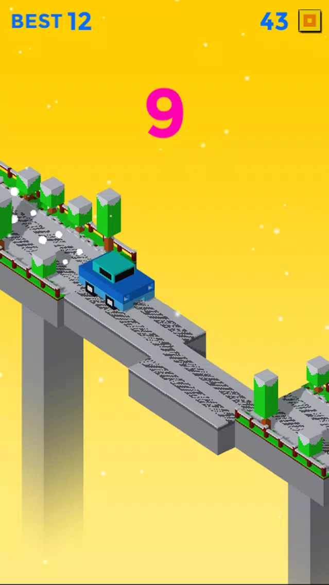 Ảnh chụp màn hình của Endless Bridge Car