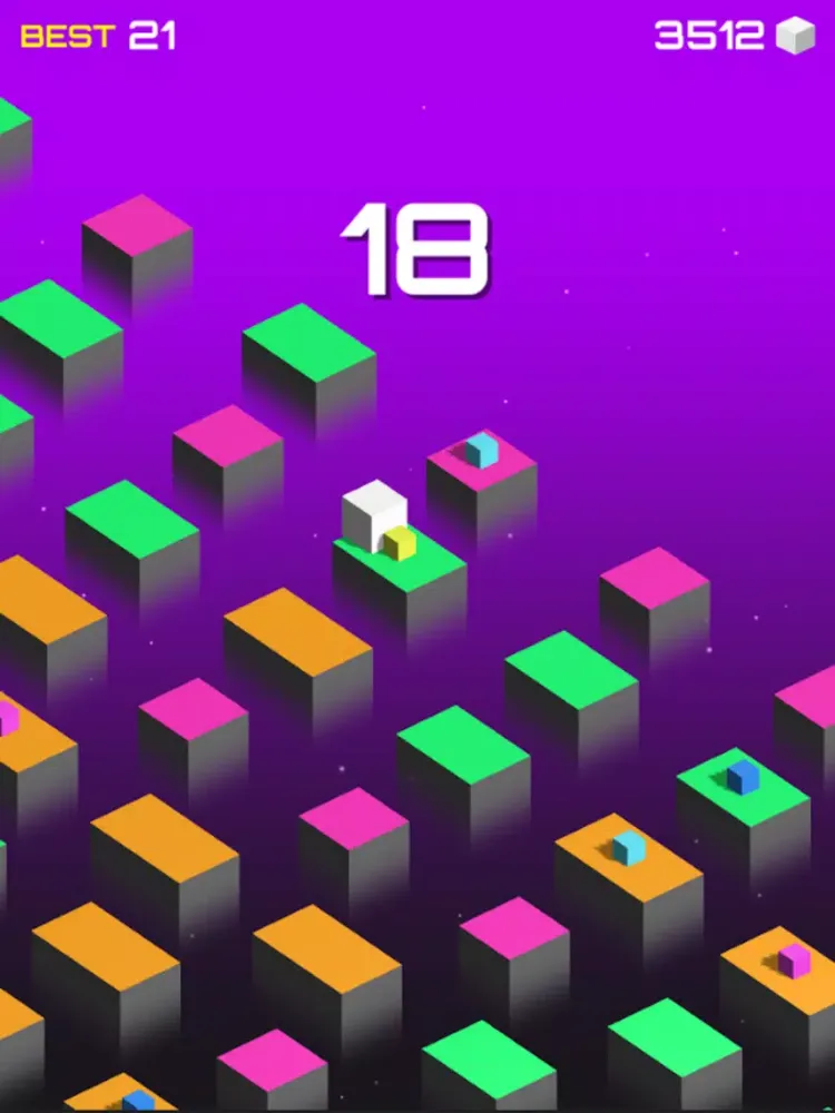 Captures d'écran de Sky Jumping Cube iPad 