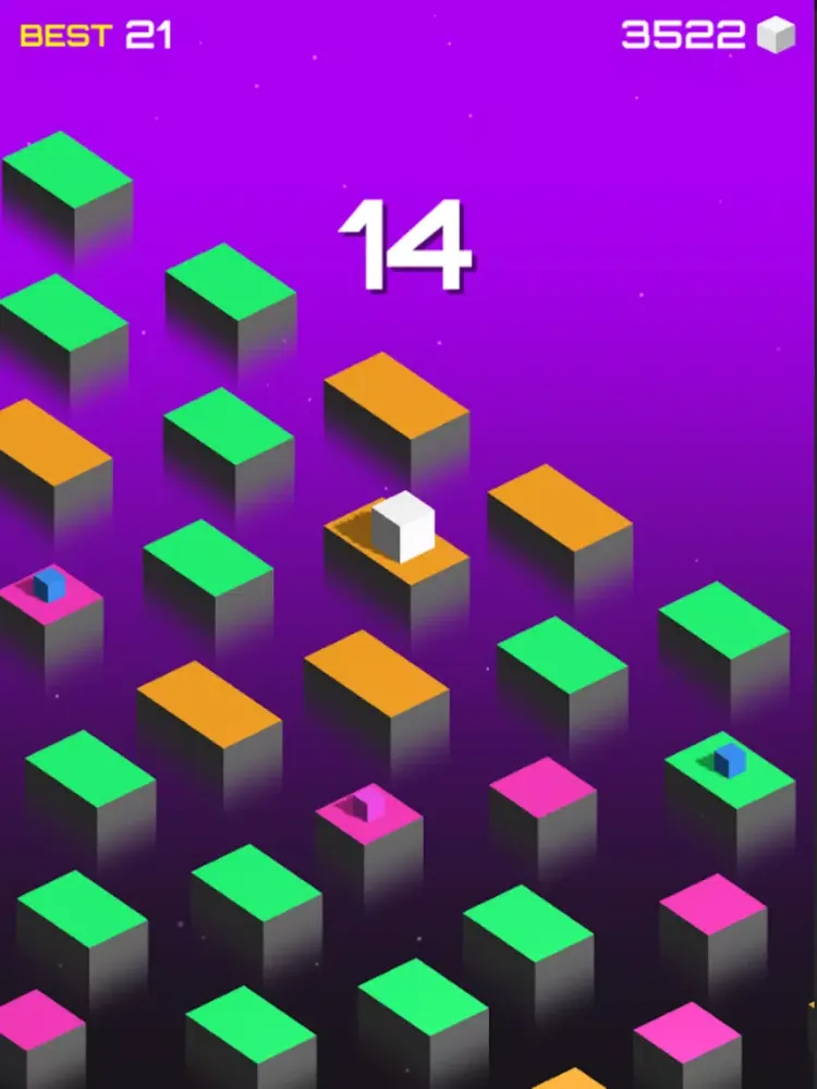 Captures d'écran de Sky Jumping Cube iPad 