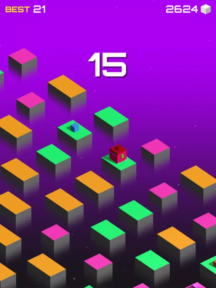 Captures d'écran de Sky Jumping Cube iPad 