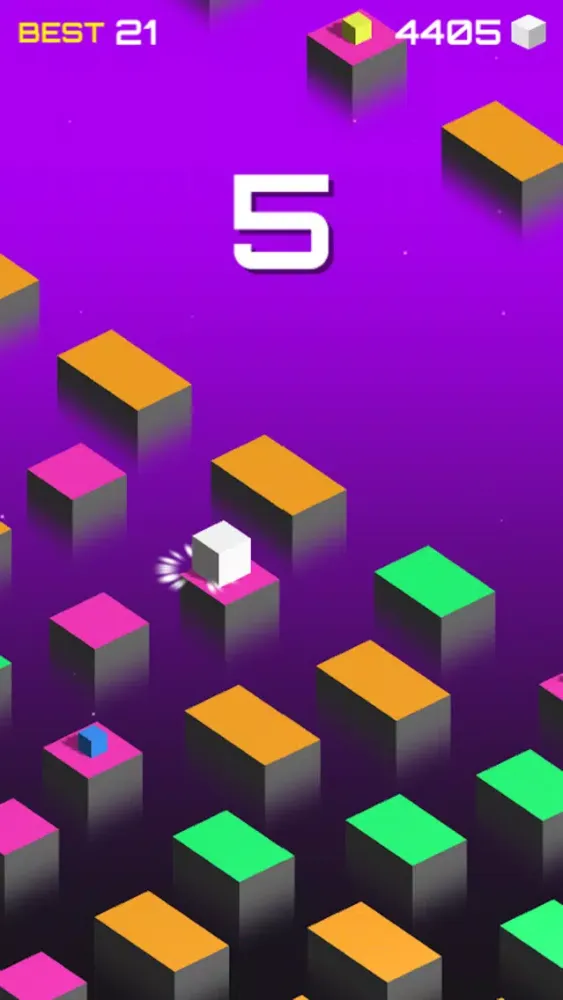 Captures d'écran de Sky Jumping Cube