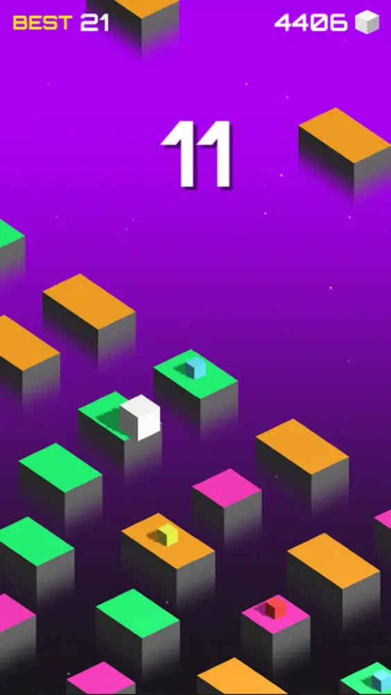 Captures d'écran de Sky Jumping Cube