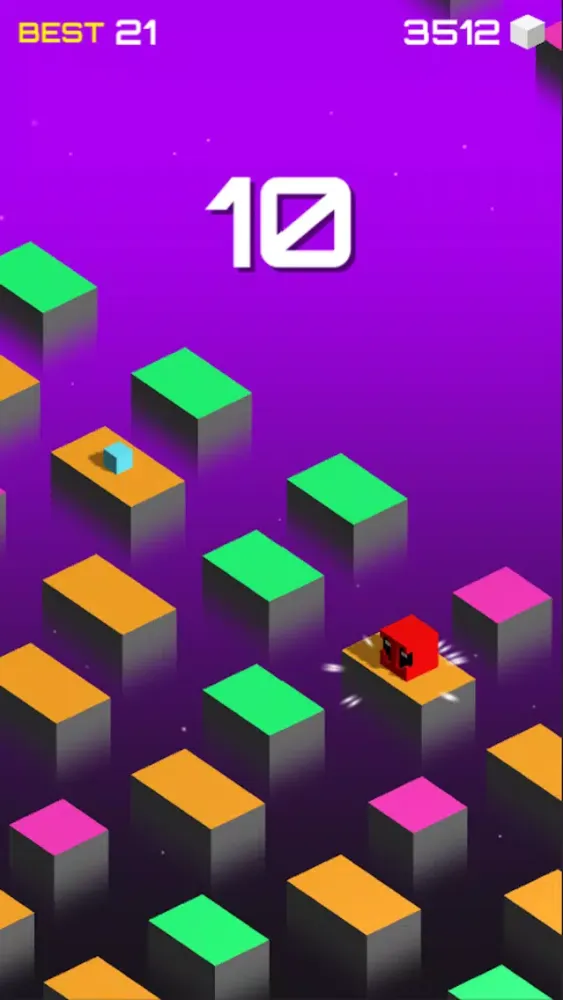 Captures d'écran de Sky Jumping Cube